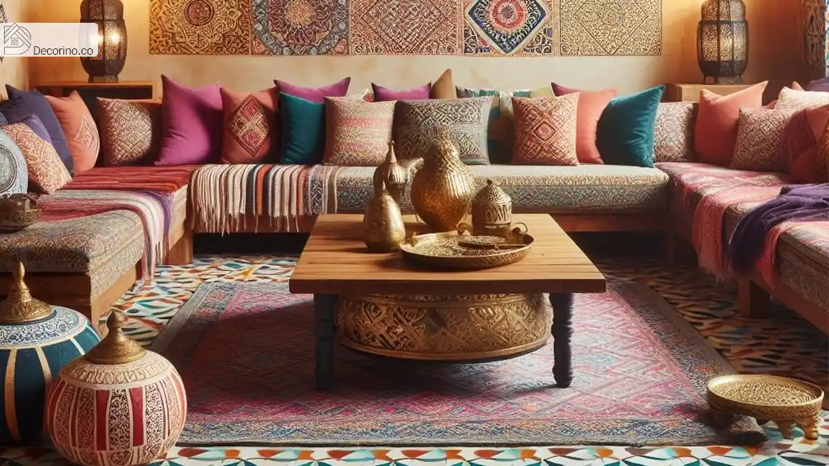 طراحی داخلی به سبک مراکشی