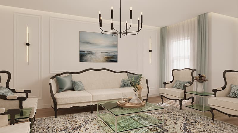 پروژه طراحی سه بعدی منزل دادمان آقای اسدی