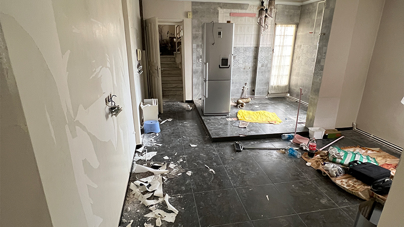 قبل از بازسازی منزل شهر زیبا خانم باقری